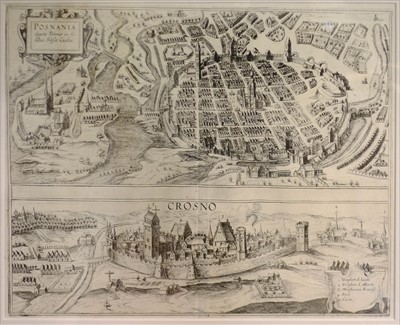 Lot 135 - Poland. Braun (Georg & Hogenberg Franz), Posnania..., & Crosno, circa 1617