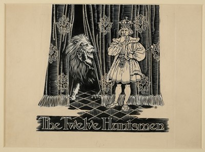 Lot 431 - Folkard (Charles, 1878-1963). A pair of drawings for Grimm's Fairy Tales