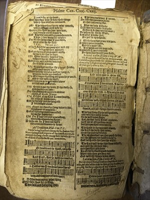 Lot 229 - Bible [English]. [The Bible: translated according to the Ebrew and Greeke..., 1594 [i.e. 1595]