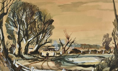 Lot 498 - Suddaby (Rowland, 1912-1972). Lane, West Riding, watercolour