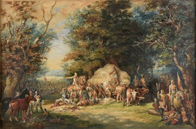 Lot 371 - Gilbert (Sir John, 1817-1897, attributed to). Feasting After the Battle