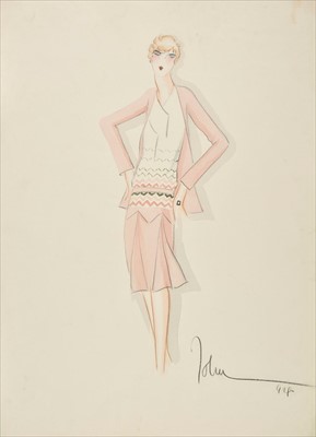 Lot 200 - Guida (John, 1897-1965). Fashion illustration, 1928