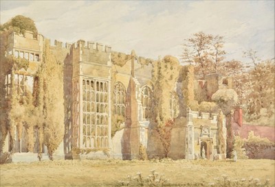 Lot 388 - Spiers (Richard Phene, 1838-1916). Cowdray House Ruins, 1884