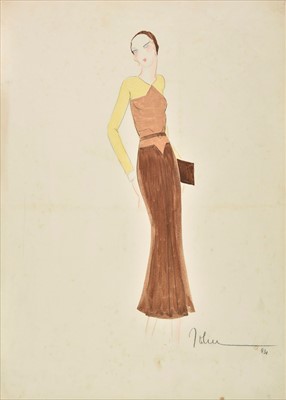 Lot 203 - Guida (John, 1897-1965). Fashion illustration, 1931