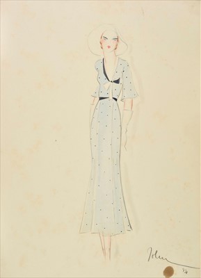 Lot 204 - Guida (John, 1897-1965). Fashion illustration, 1931