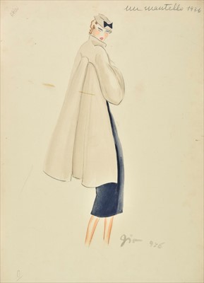 Lot 206 - Guida (John, 1897-1965). Fashion illustration, 1936