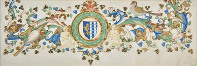 Lot 207 - Illuminated armorial. Italian manuscript armorial of the Spinelli family of Florence, 16th c.