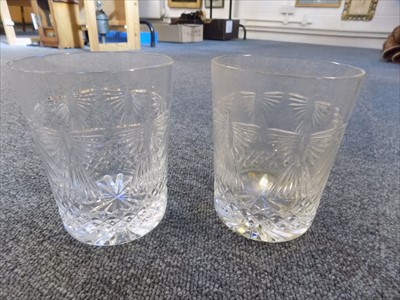 Lot 3 - Glassware. A large collection of crystal glassware