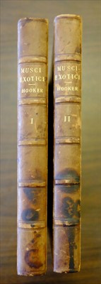 Lot 303 - Hooker (William Jackson). Musci Exotici, 2 volumes, 1st edition, 1818-20