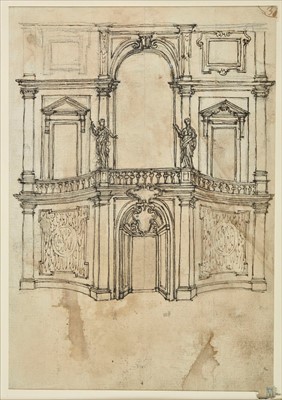 Lot 275 - Foggini (Giovanni Battista, 1652-1725). Studies for a candle-holder