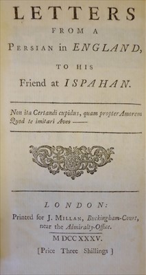 Lot 20 - Lambert (John). Travels through Canada, 3rd edition, 1816, & others, travel