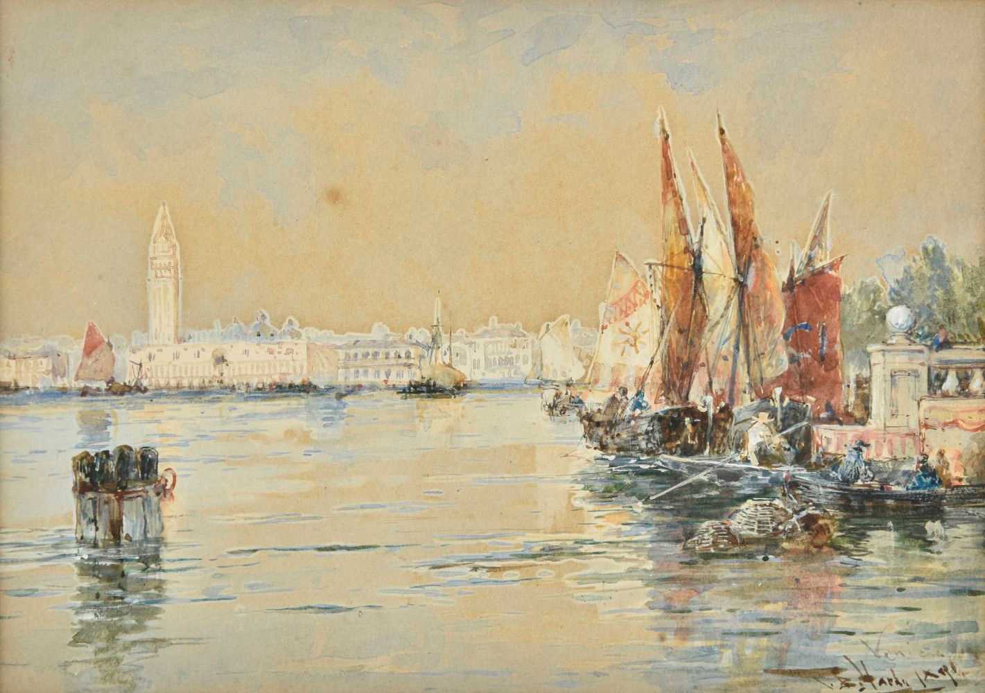 Lot 377 - Hardy (Thomas Bush, 1842-1897). Venice From