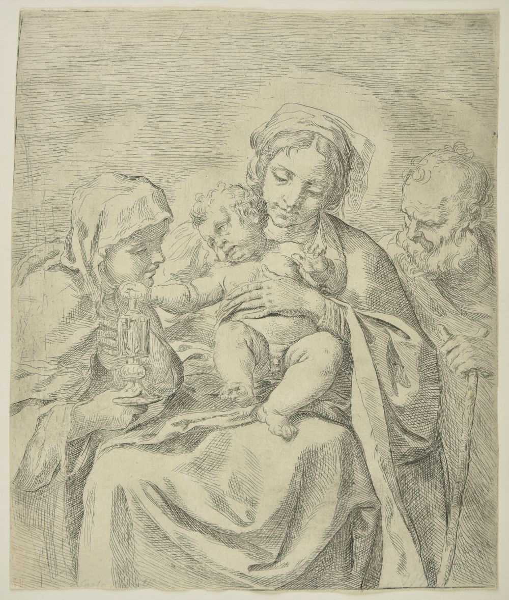 Lot 317 - Reni (Guido). Virgin and Child