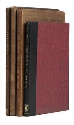 Lot 314 - Turner (Dawson). Descriptive Index of the Contents of Five Manuscript Volumes, 1843