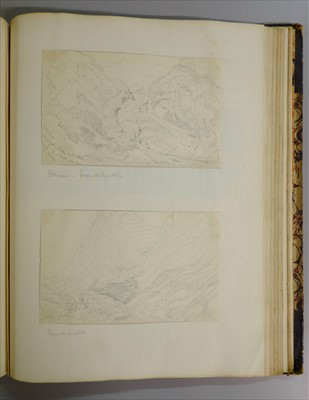 Lot 318 - Brightwen (Hannah Sarah Turner, 1808-1882). An album of approximately 170 drawings