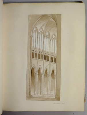 Lot 309 - Palgrave (Robert Harry Inglis, 1827-1919). An album of approximately 150 watercolours & drawings