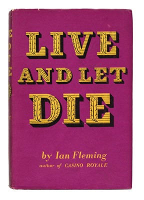 Lot 553 - Fleming (Ian). Live and Let Die, 3rd impression, 1956