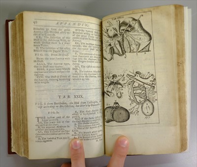 Lot 247 - Drake (James). Anthropologia Nova; or, a New System of Anatomy, 1707