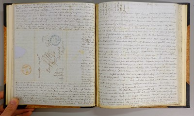 Lot 308 - Palgrave (Lady Elizabeth, 1799-1852). Letters written during a Tour to Florence, August-October 1850