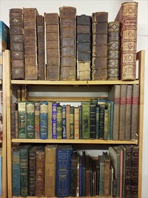 Lot 420 - Literature. A large collection of miscellaneous antiquarian & early 20th century literature