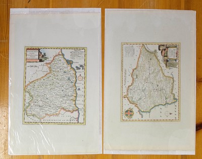 Lot 57 - Maps. A mixed collection of approximately ninety maps, mostly 19th century