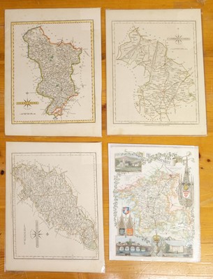 Lot 57 - Maps. A mixed collection of approximately ninety maps, mostly 19th century