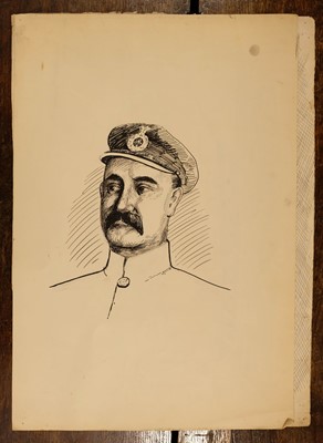 Lot 809 - India. A collection of fourteen pen & ink sketches of the Bengal Pilot Service, circa 1880