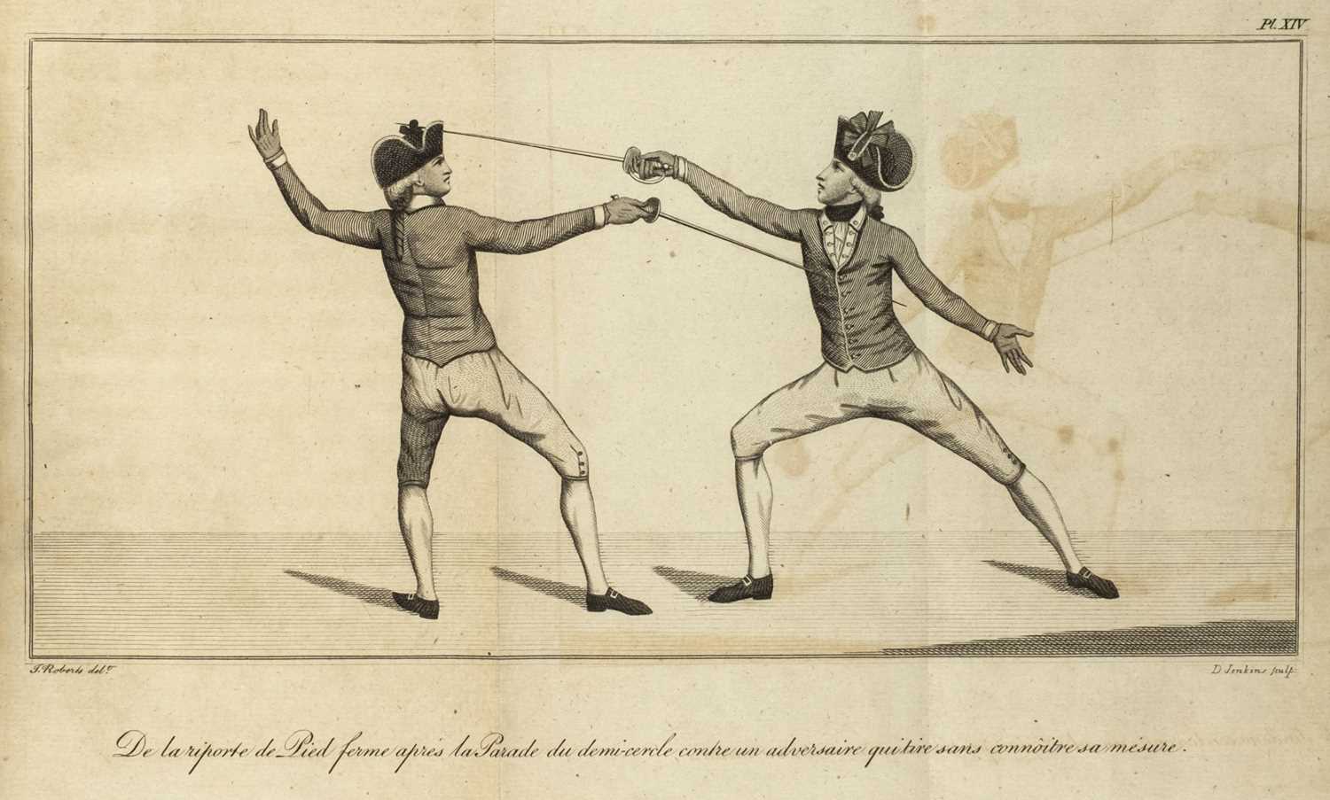 Lot 459 - Olivier (J. Fencing Master). Fencing Familiarized, new edition, 1780