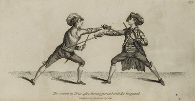 Lot 453 - Angelo (Domenico). Angelo's Attitudes of Fencing, [London, 1783]