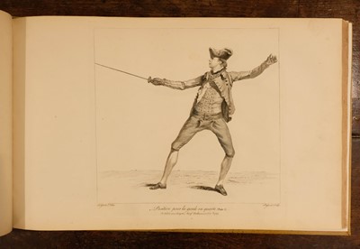 Lot 451 - Angelo (Domenico). L'École des Armes ... The School of Fencing, 2nd edition, 1765