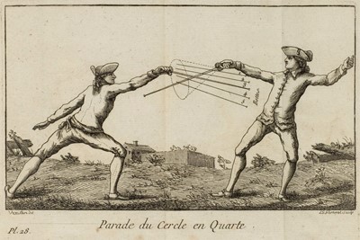 Lot 461 - Danet (Guillaume). L'Art des Armes, 2 volumes, [3rd edition], Paris: Belin an 6, [1797 or 98]
