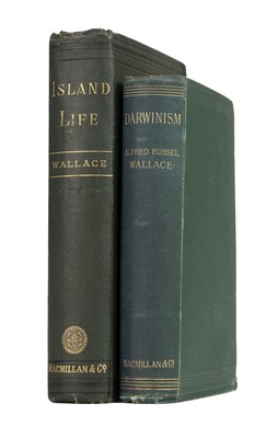 Lot 265 - Wallace (Alfred Russel). Island Life, 1st edition, 1880, & Darwinism, 1st edition, 1889