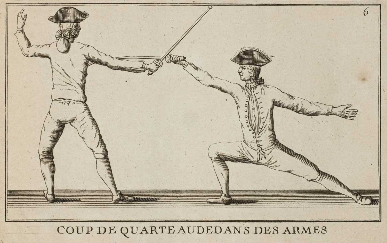 Lot 457 - Le Perche (Jean Baptiste). L'Exercise des armes, facsimile edition, circa 1750