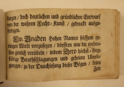 Lot 466 - Schmidt (Johann Andreas). Leib-beschirmende und Feinden trotz-bietende Fecht-Kunst..., 1713
