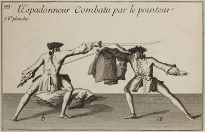 Lot 450 - Girard (Pierre). Traité des Armes, 1st edition, Paris, 1737