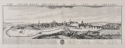 Lot 282 - Buck (S. & N.). The South West Prospect of the City of Chester, circa 1774