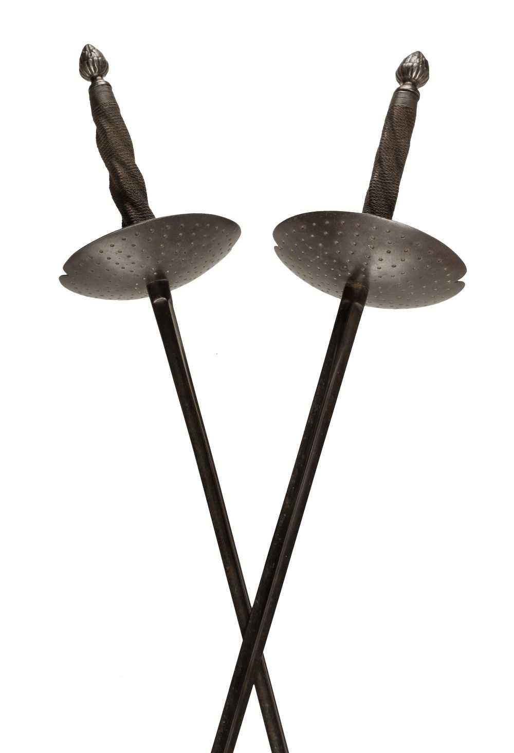 Lot 12 Swords A Pair Of 19th Century Fencing Swords Lot 12 Swords A Pair Of 19th Century Fencing Swords