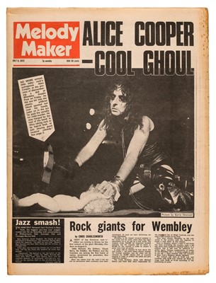 Lot 403 - Melody Maker. Large collection of vintage Melody Maker music magazines from 1931-1979