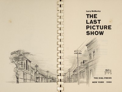 Lot 589 - McMurtry (Larry). The Last Picture Show, advance reading copy, 1966