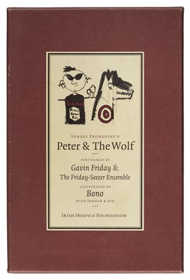 Lot 532 - Bono (illustrator). Peter & the Wolf, by Sergei Prokofiev, Irish Hospice Foundation, 2003