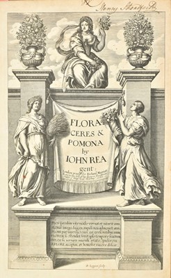 Lot 216 - Rea (John). Flora: seu de Florum Cultura, 1st edition, 1665