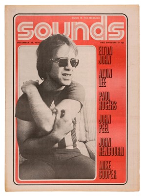 Lot 404 - Sounds Magazines. Large collection of "Sounds", "Billboard" and "Let It Rock" magazines