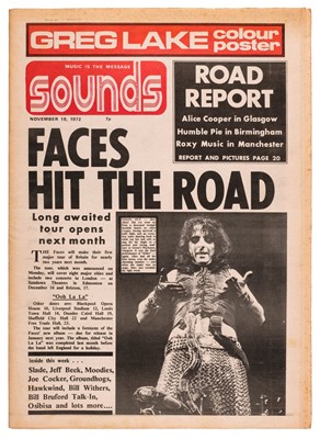 Lot 404 - Sounds Magazines. Large collection of "Sounds", "Billboard" and "Let It Rock" magazines