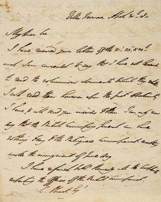 Lot 66 - Wellington (Duke of). Autograph letter signed to Charles Stuart, Villa Fermosa, 1811