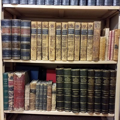 Lot 830 - Antiquarian. A large collection of mostly 19th century literature