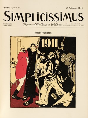 Lot 308 - Simplicissimus,  Illustrierte Wochenshrift