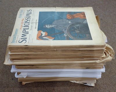 Lot 308 - Simplicissimus,  Illustrierte Wochenshrift