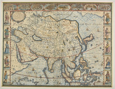 Lot 1 - Asia. Speed (John), Asia with the Islands adjoining..., circa 1627