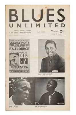 Lot 400 - Blues Unlimited. Collection of original early Blues Unlimited music magazines