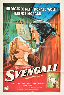 Lot 422 - Svengali, 1954. British one-sheet poster